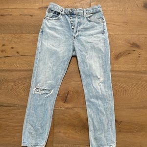 AGOLDE distressed Riley, size 25